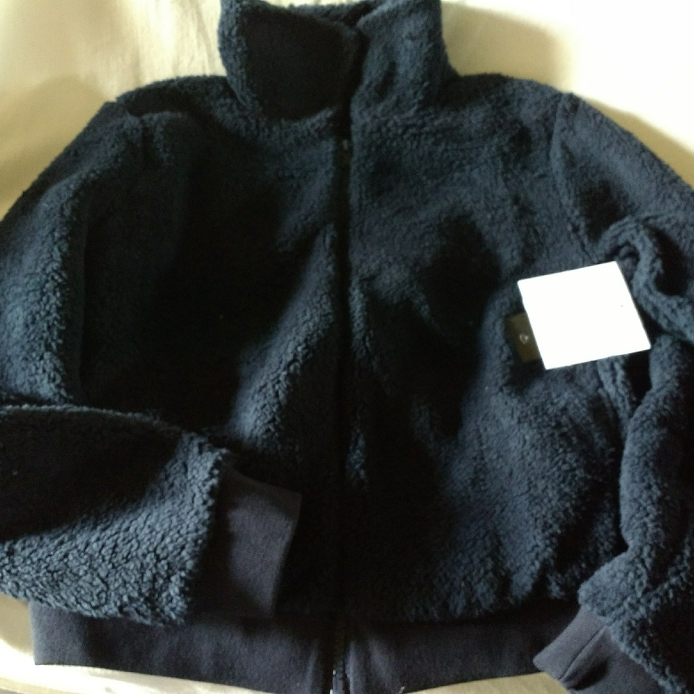 NEW Beyond Yoga Sherpa Bomber Jacket